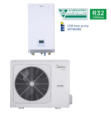 Midea MHA-V16W/D2RN8-B M-Thermal osztott hőszivattyú (R32, 16kW, 3 fázis)