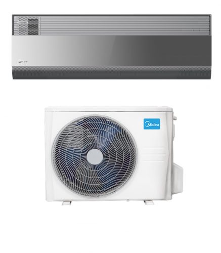 Midea Gaia MGA-12-GREY-SP oldalfali monosplit klíma (szürke, 3,5 kW)