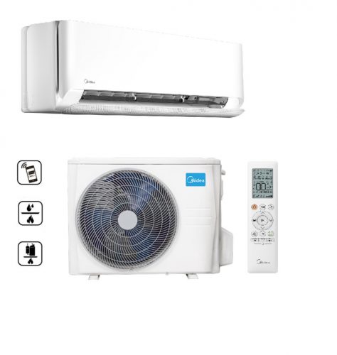 Midea Breezeless E MCB-09-SP oldalfali monosplit klíma (2,6 kW)